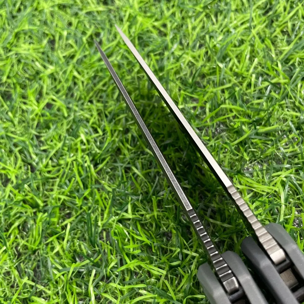 Ks2042 سكين قابل للطي بمقبض من ألياف النايلون، سكين قابل للطي متعدد الوظائف للدفاع عن النفس