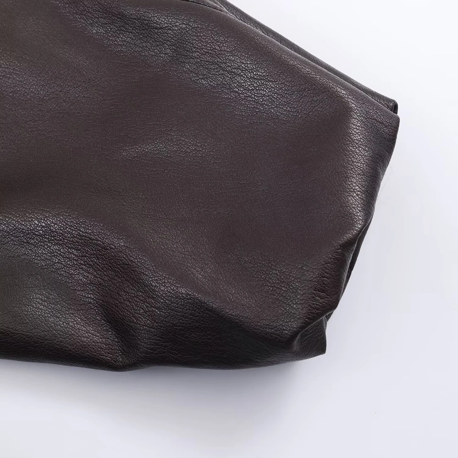 2025 зимняя новая женская одежда, стильная милая и универсальная куртка из искусственной кожи с длинными рукавами и воротником-стойкой, пальто