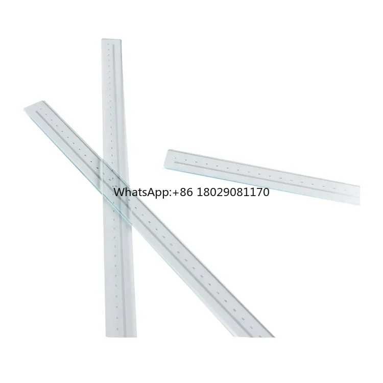 0-200mm optical glass ruler optical element microscope measuring ruler linear ruler