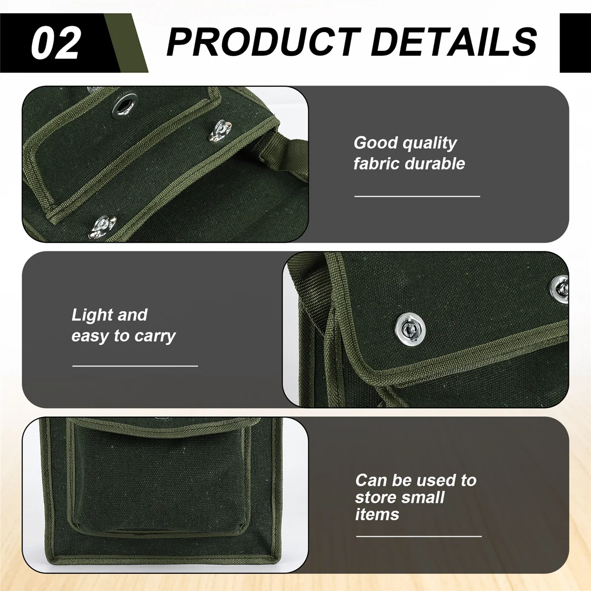 Novo design bolsa de armazenamento para eletricista kit de ferramentas kit de reparo de um ombro