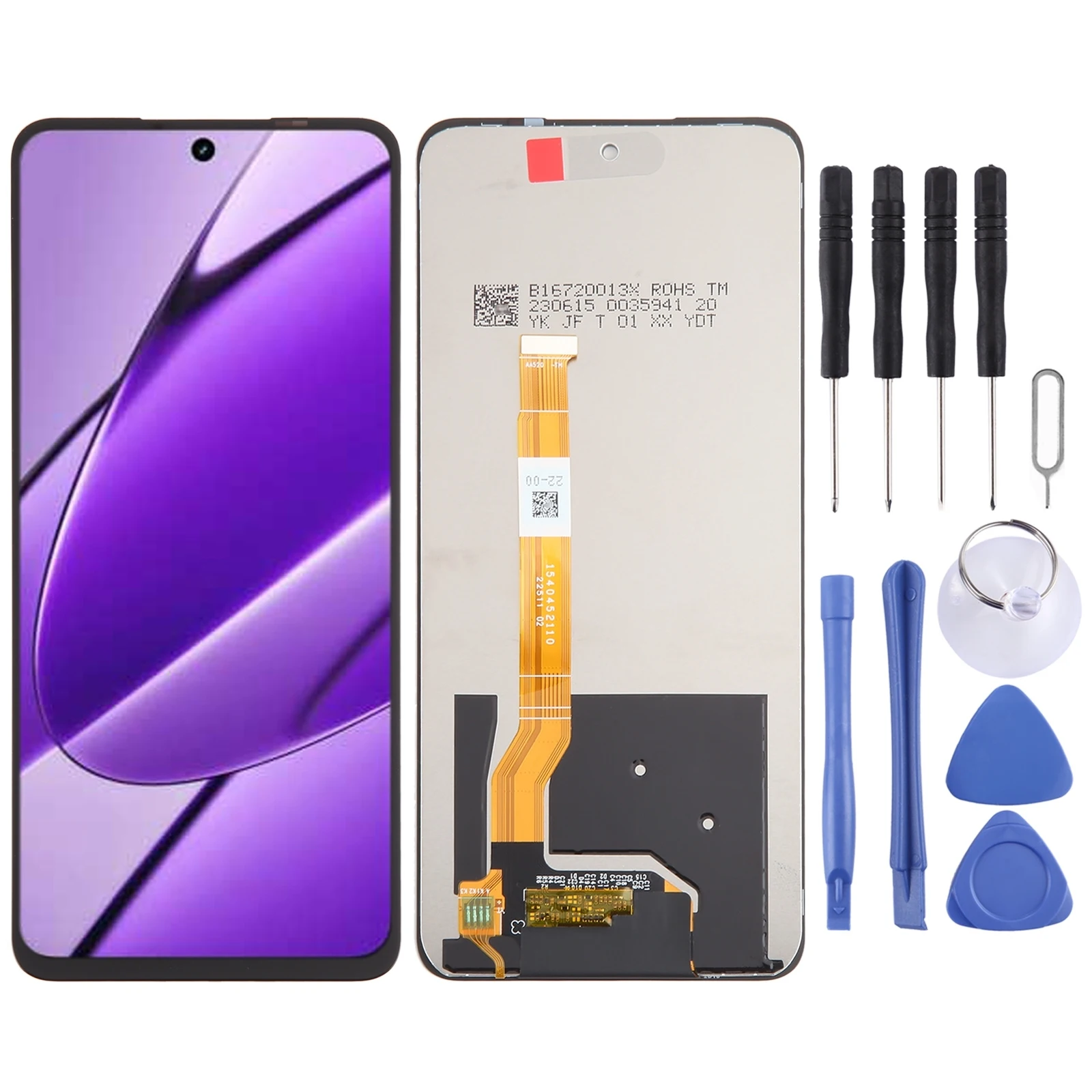 LCD Screen for Realme 11 5G with Digitizer Full Assembly Display Phone LCD Screen Repair Replacement Part