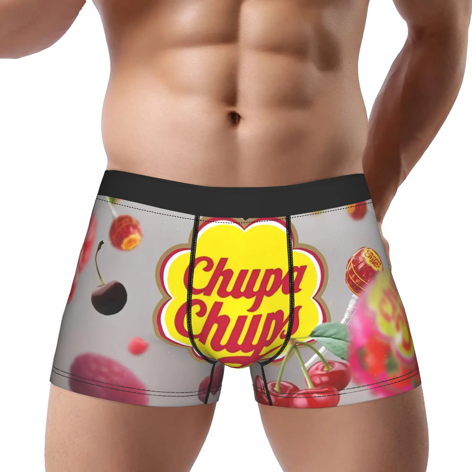 

Chupa Chups Chupa Chups Underpants Homme Panties Man Underwear Ventilate Shorts Boxer Briefs