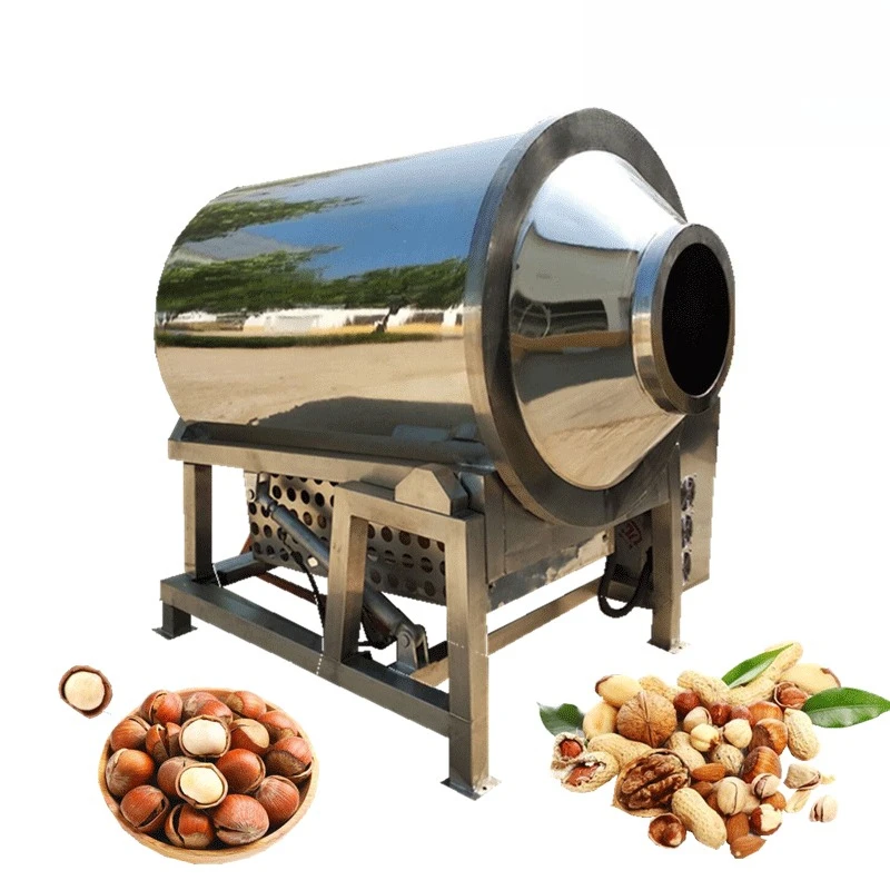 Electromagnetic frying machine, chili roller wok, electric heating frying machine automatic energy-saving roller frying machine