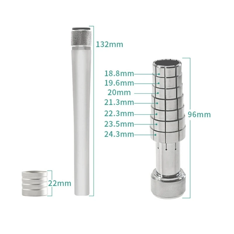 

Ring Stretcher Enlarger Expander Jewelry Making Accessories Mandrel Wedding Band Sizer Jewelry Ring Sizing Tool for Ring 37JB