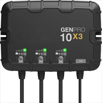 3-banka, 30A (10A/banka) akıllı deniz aracı aküsü şarj cihazı, 12V su geçirmez teknede tekne şarj cihazı, pil bakım ve Desulfator