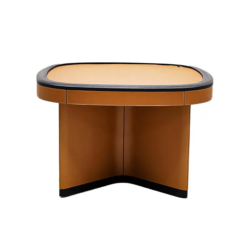 

Автоматическая машина для маджонга Большой многофункциональный кожаный стол для маджонга седла