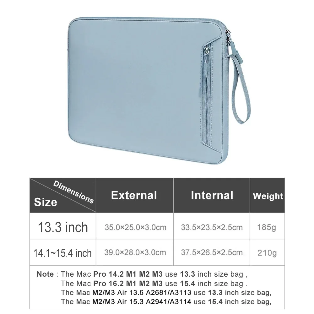 MacBook Air 15 M3 칩 A3114 2025 15.3 케이스 M1 M2 칩 프로 13 13.3 13.6 14 15 16 인치 초경량 노트북 토트