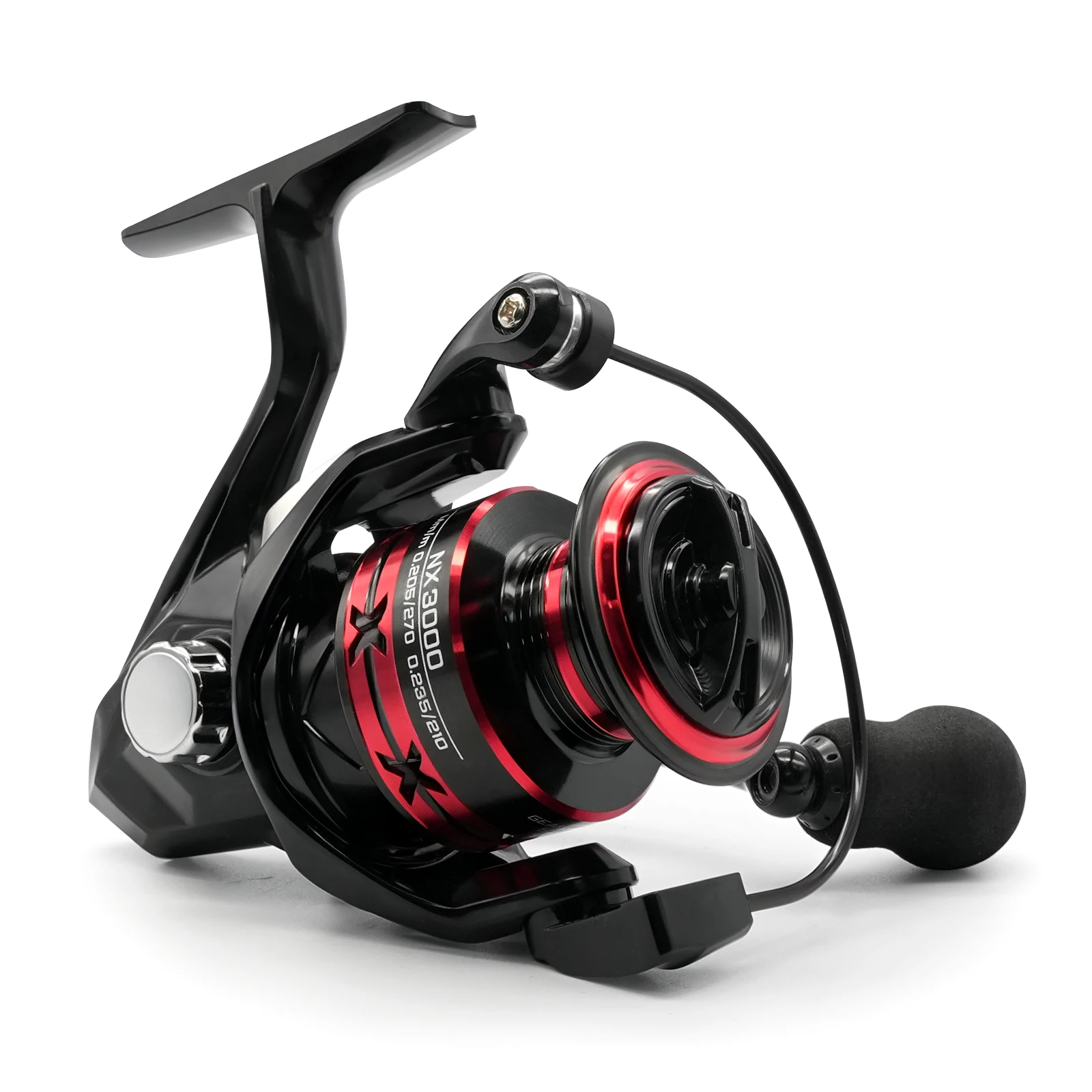ROOBLINOS HHNX Fishing Reel 5.2:1 1000-7000 Max Drag 9KG Spinning Reels Metal Spool Reel drag fishing reel,Fishing Accessories image 2