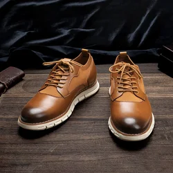 Men leather shoes brand Men Casual shoes comfortable fashion shoes for men 20121