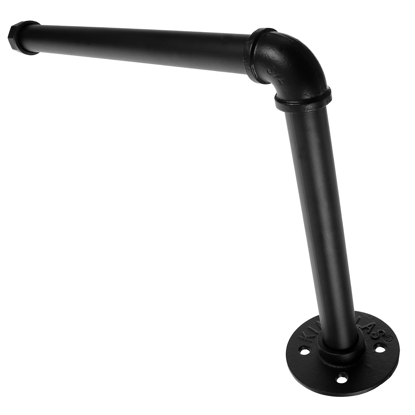 

Крепление для железной трубы, держатель для рулонной бумаги, черная стойка для бумаги для ванной комнаты, отеля, кухни, полка для хранения