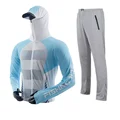 Blue Grey Pants
