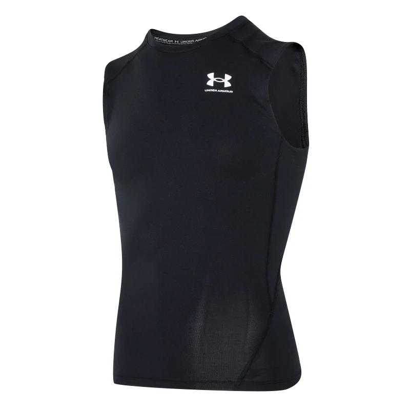 سترة رياضية للرجال من Under Armour للجري واللياقة البدنية وتدريبات كرة السلة بدون أكمام تي شيرت 1361522-001