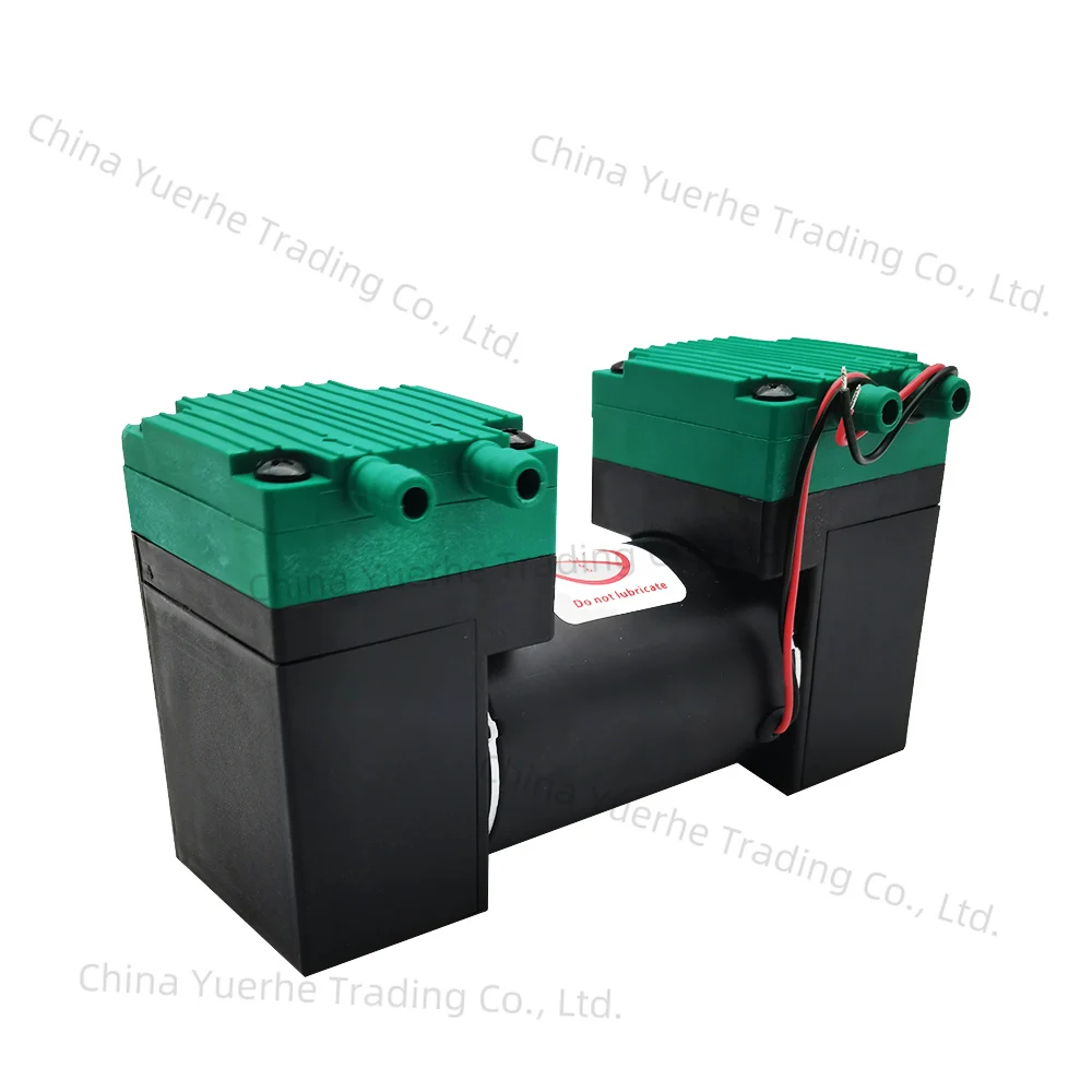 

12 В 24 В 220 В микровакуумный электрический насос бесшумный маленький воздушный мембранный насос с двойной головкой 20 л/мин SY-020