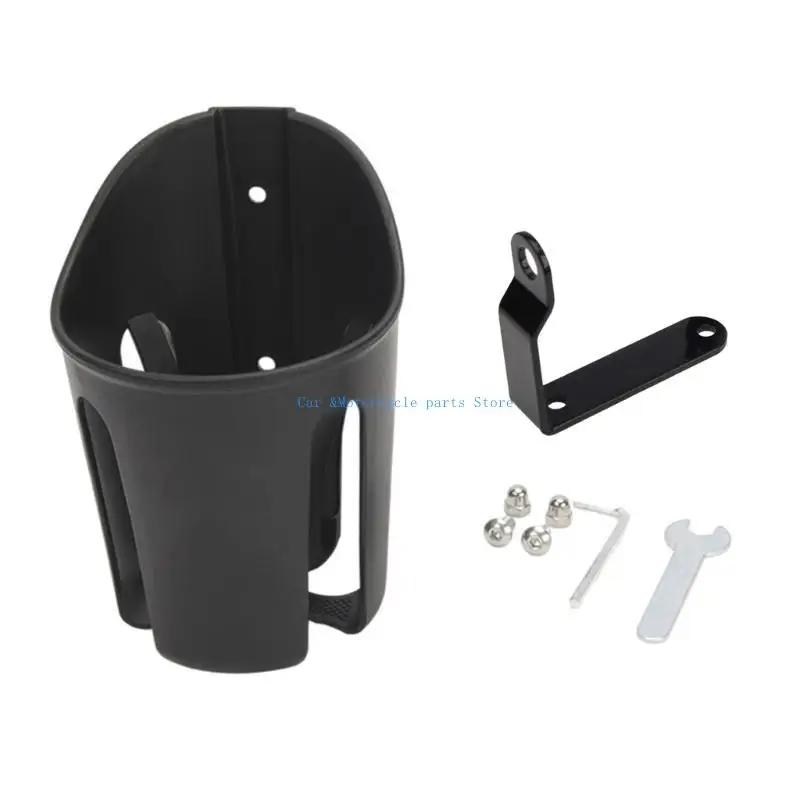 

Y9UC Universal Drink Holder Plastic Water Bottle Stand Adjustable Width Designs Simple Installation for Motorcycles Scooters