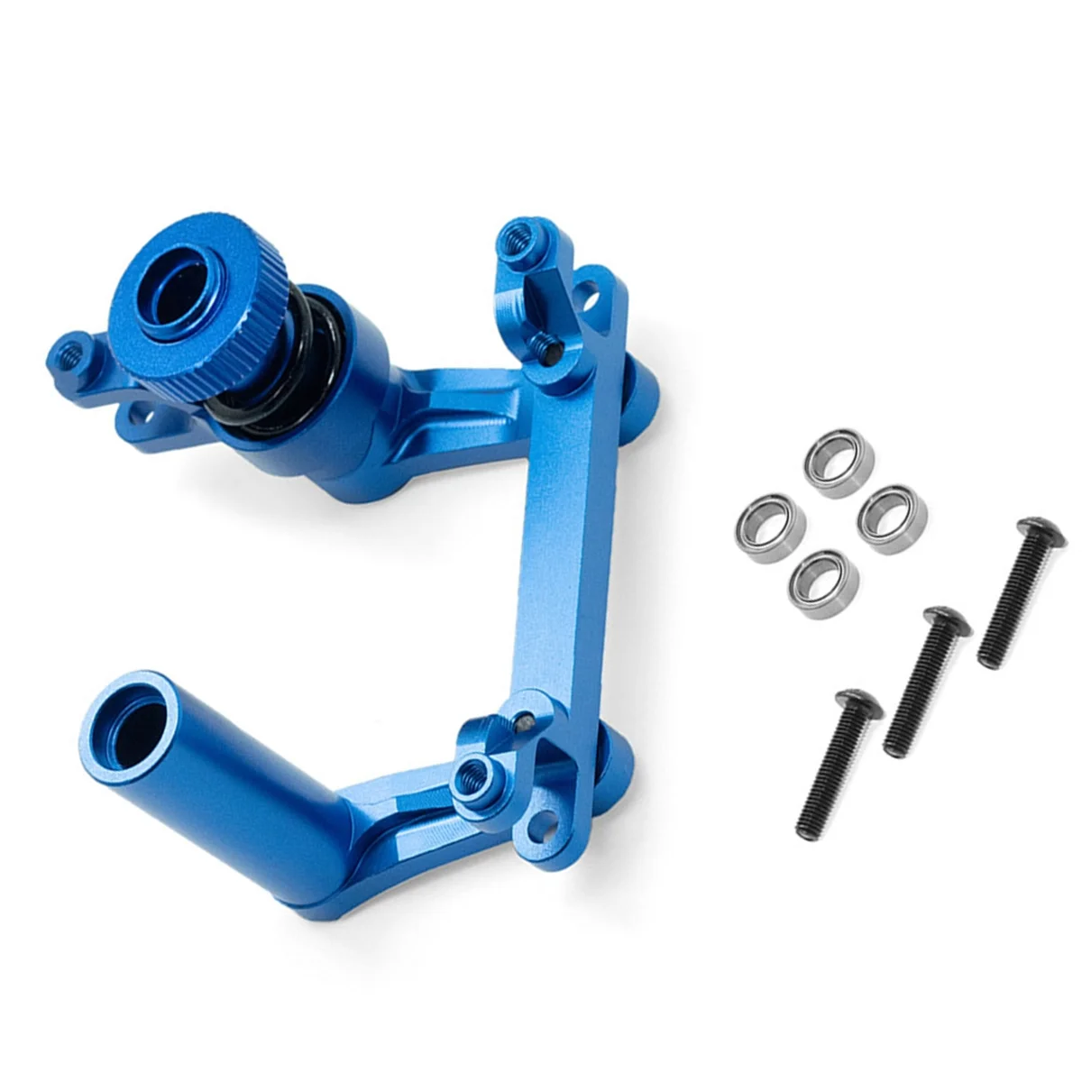 Nuevo Kit de dirección de actualización de coche RC para TRAXXAS 1/10 E-Maxx/T-Maxx piezas de mejora de coche RC azul