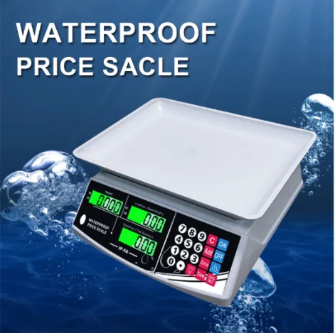 Wholesales Waterproof Price Scale Commercial Electronic Bench Scale Aquatic Seafood Scale