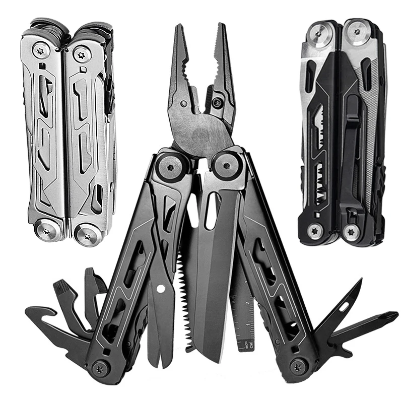 

Multifunctional Pliers Folding Portable Outdoor Camping Multi-tool Cutting Scissors Clamp Nippers Screwdrivers Hand Tools