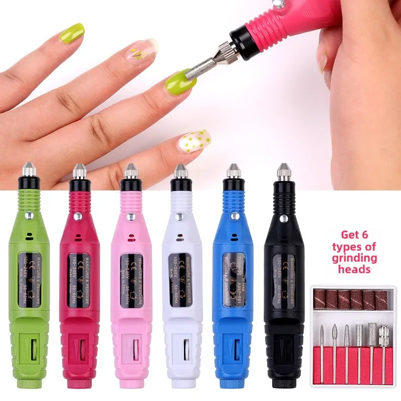 Mini Electric Nail Grinder to Remove Dead Skin and Polish Nail Grinder Tool