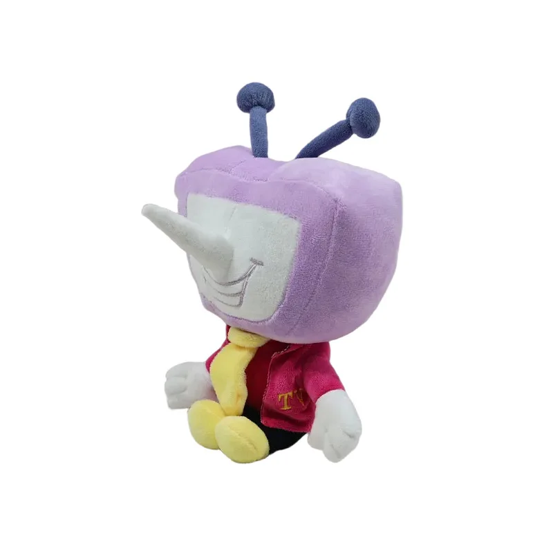 

Official Deltarune Spamton TV Plush Toy Tenna Stuffed Animal Doll Soft Game Character Collectible Gift for Fans and Kids