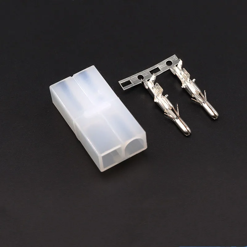 5/10Sets Tamiya 2-Pin Connector Kit - 6.2mm Pitch Male Female Plug Socket for RC Motor & Power Supply
