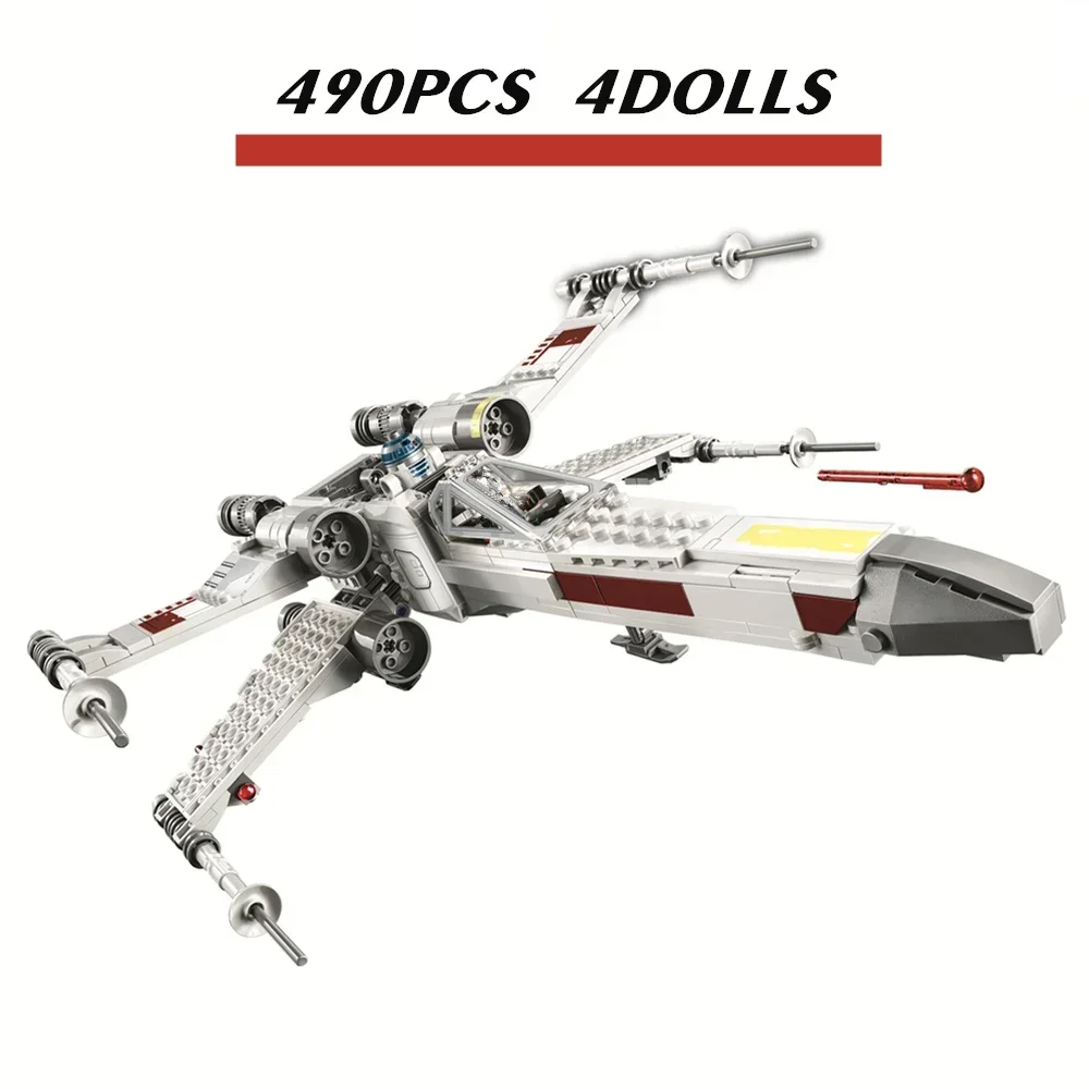 STAR WARS New  compatible with 75301 Space Program X-Wing Fighter Building Block Children's Building Block Toy Christmas Gifts