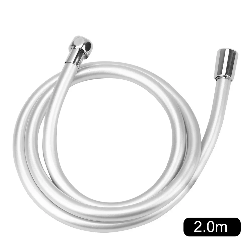 2MHigh Pressure Shower Hose Plumbing for Bathroom Accessories PVC Flexible Handheld Anti Winding GI/2 Universal Hose