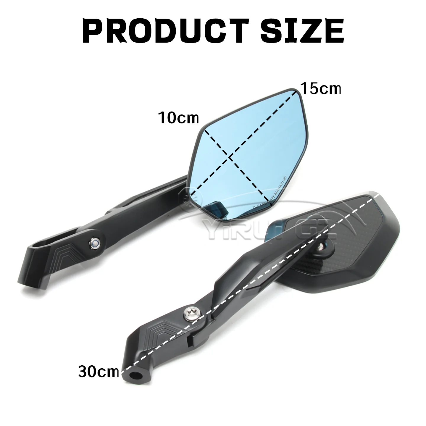 FÜR VOGE DS525 300R 525R DS525X DS900X Motorrad rückspiegel anti-glare spiegel Rückspiegel Seite Spiegel Faltbare spiegel stange