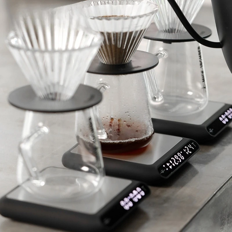 Smart coffee scale, gouache ratio Italian hand-brewed timing electronic scale