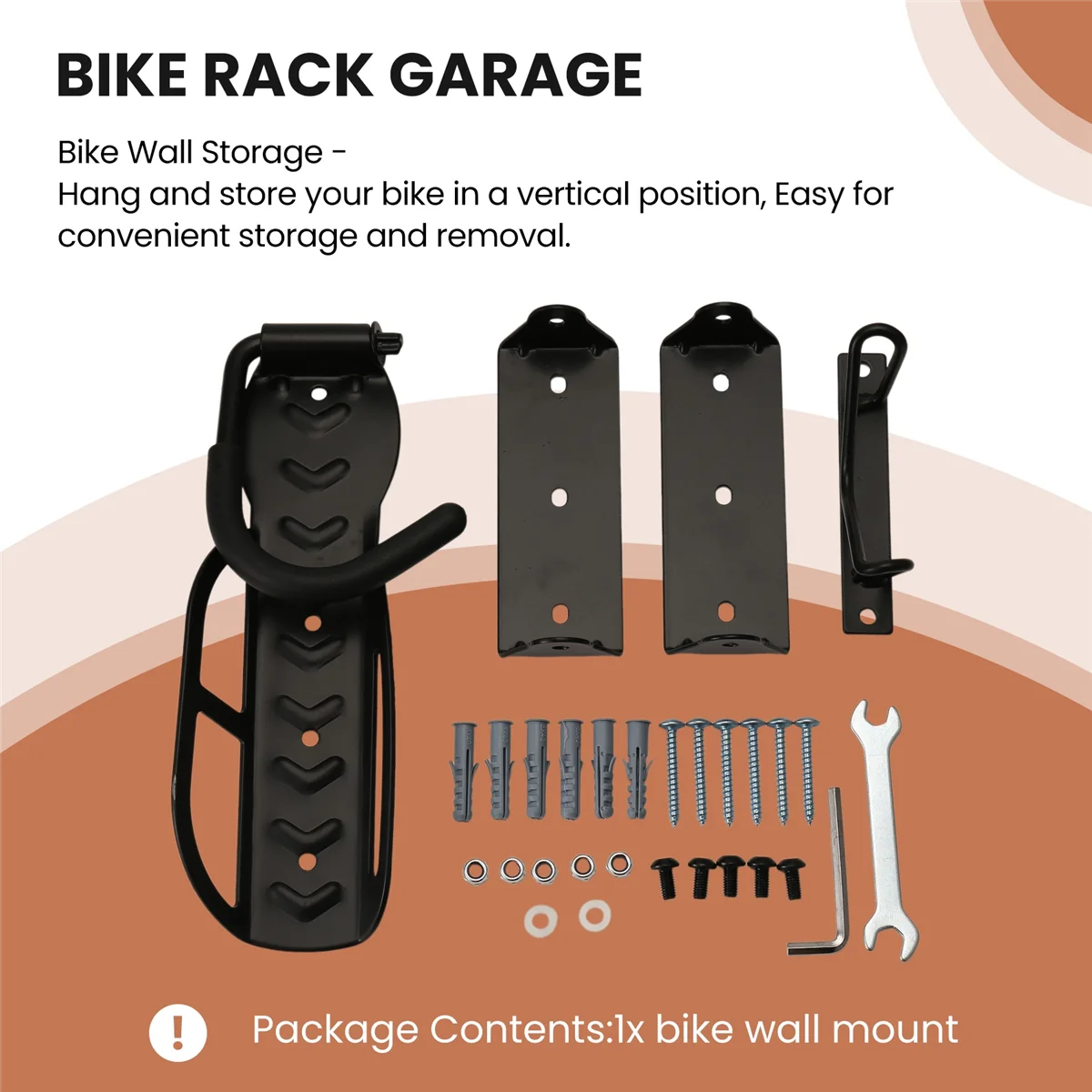 【price-drop-】1-pack-swivel-bike-rack-garage-wall-mount-bike-hangers-for-garage-bike-rack-bicycle-storage-vertical-bike-rack