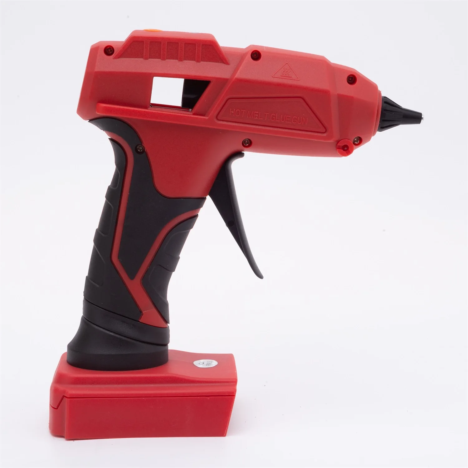 

Пистолет для термоплавкого клея для беспроводной тепловой пистолет Milwaukee 18 В, инструмент для ремонта «сделай сам» с 10 палочками (батарея в комплект не входит)