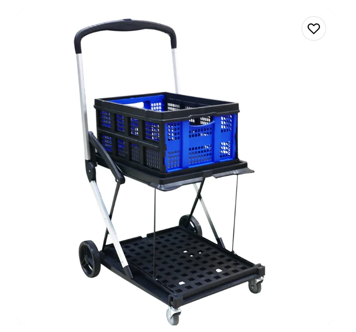 Outdoor Beach Camping Wagon Customizable OEM Four-Wheel Trolley Cart with Platform Structure