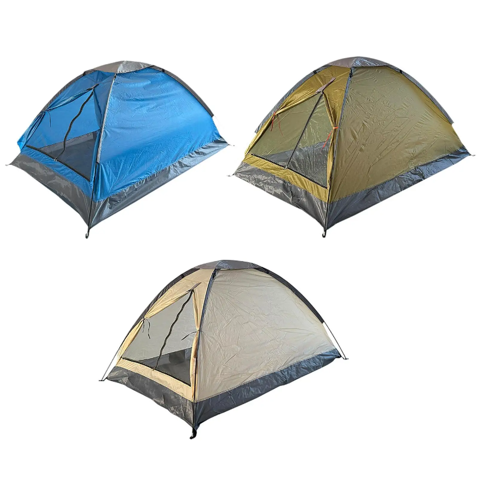 

Two Person Camping Tent Portable Shade Folding for Outdoor Backpacking Yard