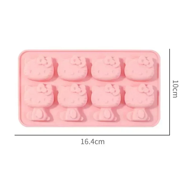 Moule en silicone Hello Kitty, outil de cuisson, bonbon, bonbon, bonbon, Sanurgente, Kuromi, DIY