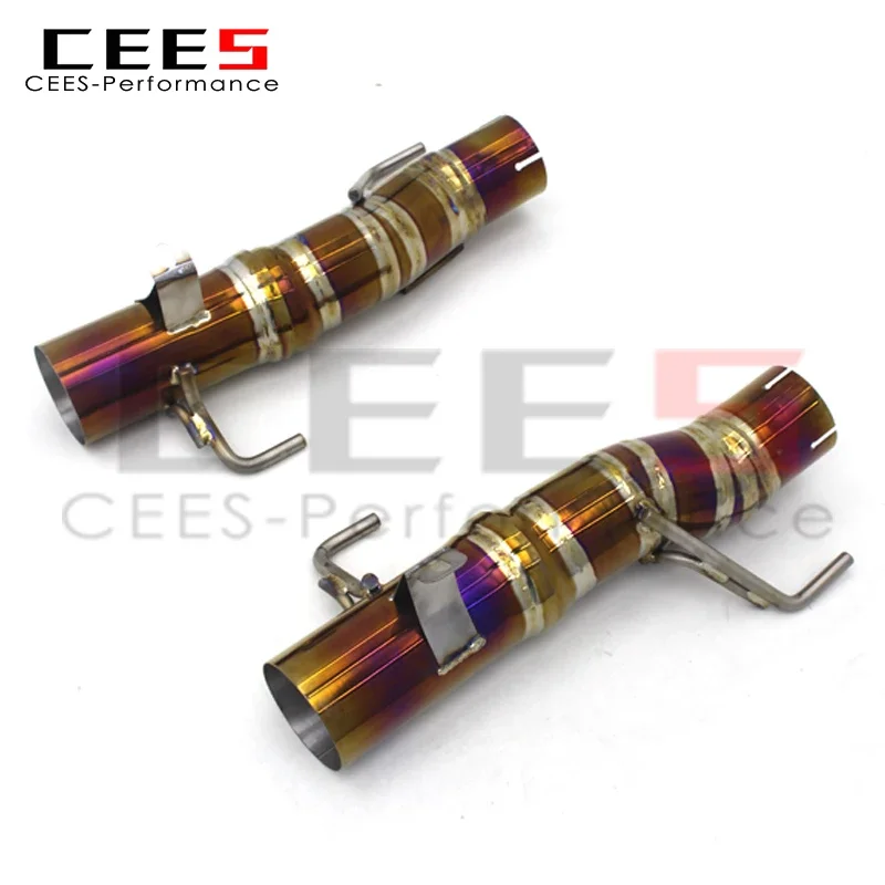 CEES Performance Super Car Sound Titanium Exhaust Pipes For Ferrari SF90 3.9T V8 2019-2023 Racing car Catback Exhaust