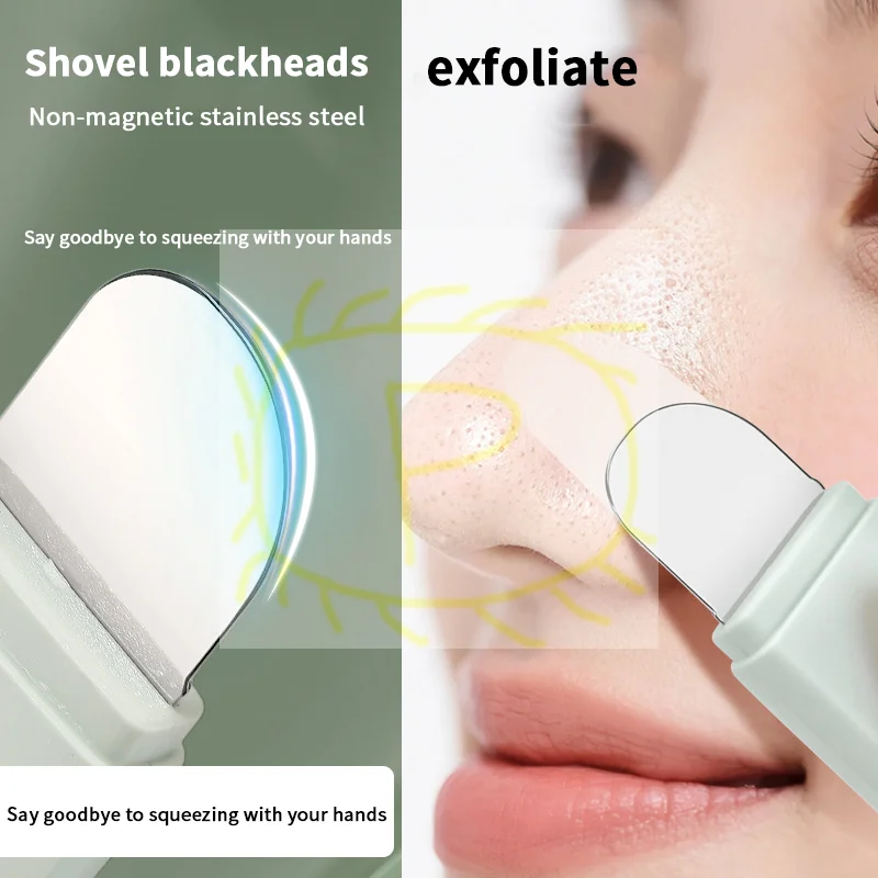 أداة إزالة الرؤوس السوداء والرؤوس البيضاء للتنظيف العميق للأنف والوجه، منظف المسام، مكشطة الوجه، أدوات التجميل للعناية بالبشرة