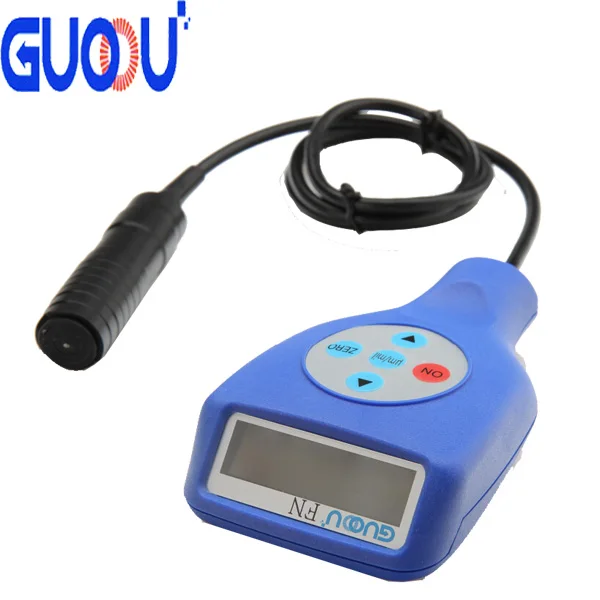 digital paint coating thickness gauge digital tester meter range 0 1250um magnetics eddy current