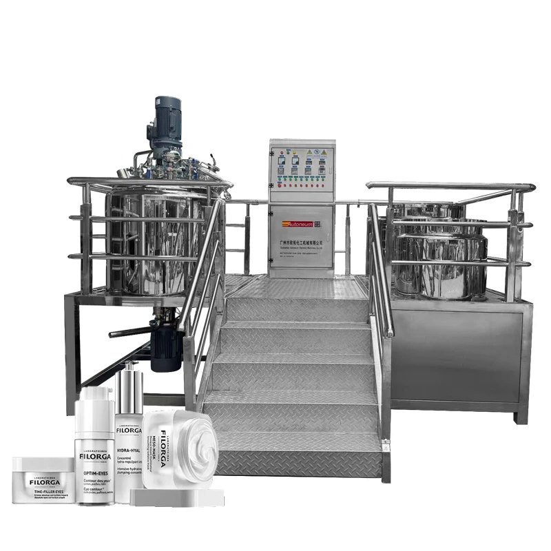 #500L fixed vacuum emulsifying pot