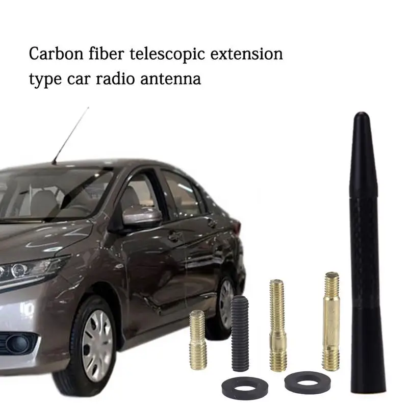 Vehicle AM/FM Radio Antenna Radio Signal Amplifier For Car Car Stereo Radio Antenna Waterproof Truck Antenna Bullet For F Series