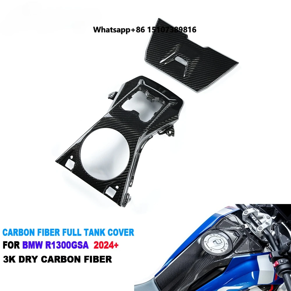 

Carbon Parts Real 3K Dry Carbon Fiber Motorcycle Full Fuel Tank Cover Kits for R1300GS Adventure R1300GSA 2024+