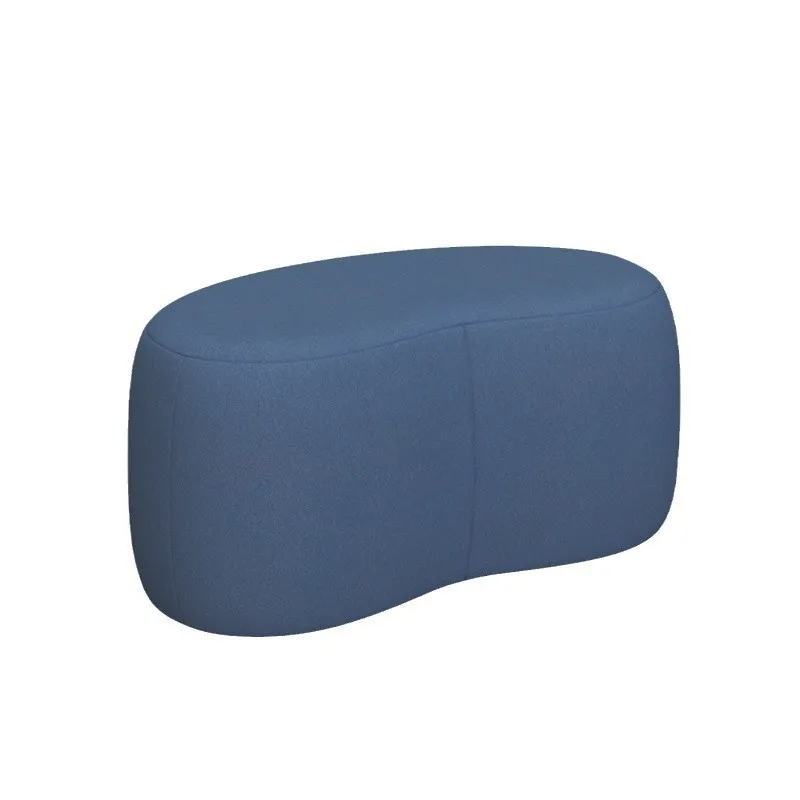 

Creative sofa stool, household light luxury low stool, living room sofa coffee table stool, simple solid wood