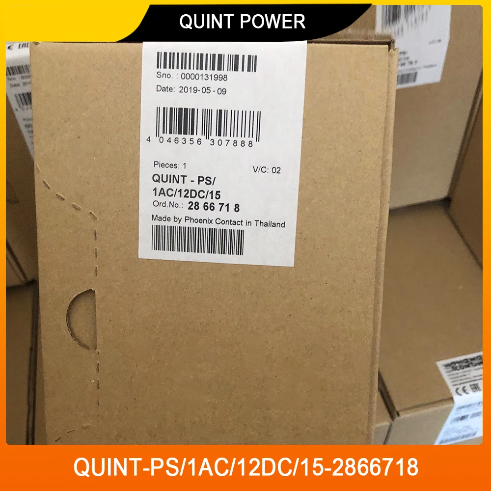 New 2866718 QUINT-PS/1AC/12DC/15-2866718 QUINT POWER Switching Power Supply