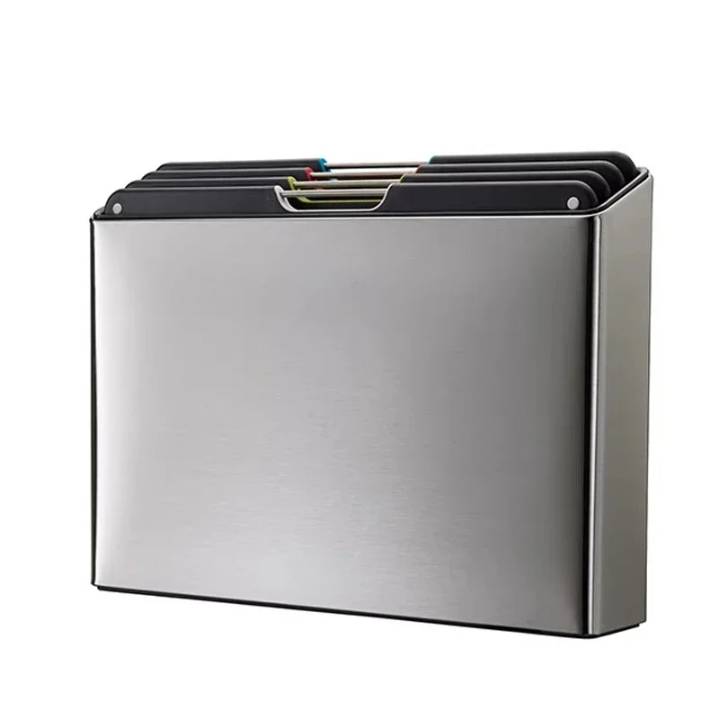 Classified cutting board set, stainless steel standing chopping board, cutting board household chopping board