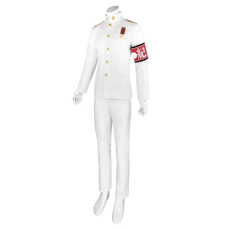 

Anime Danganronpa: Trigger Happy Havoc Cosplay Kiyotaka Ishimaru Uniform Full Sets Wig Men Halloween Party Costumes 2026