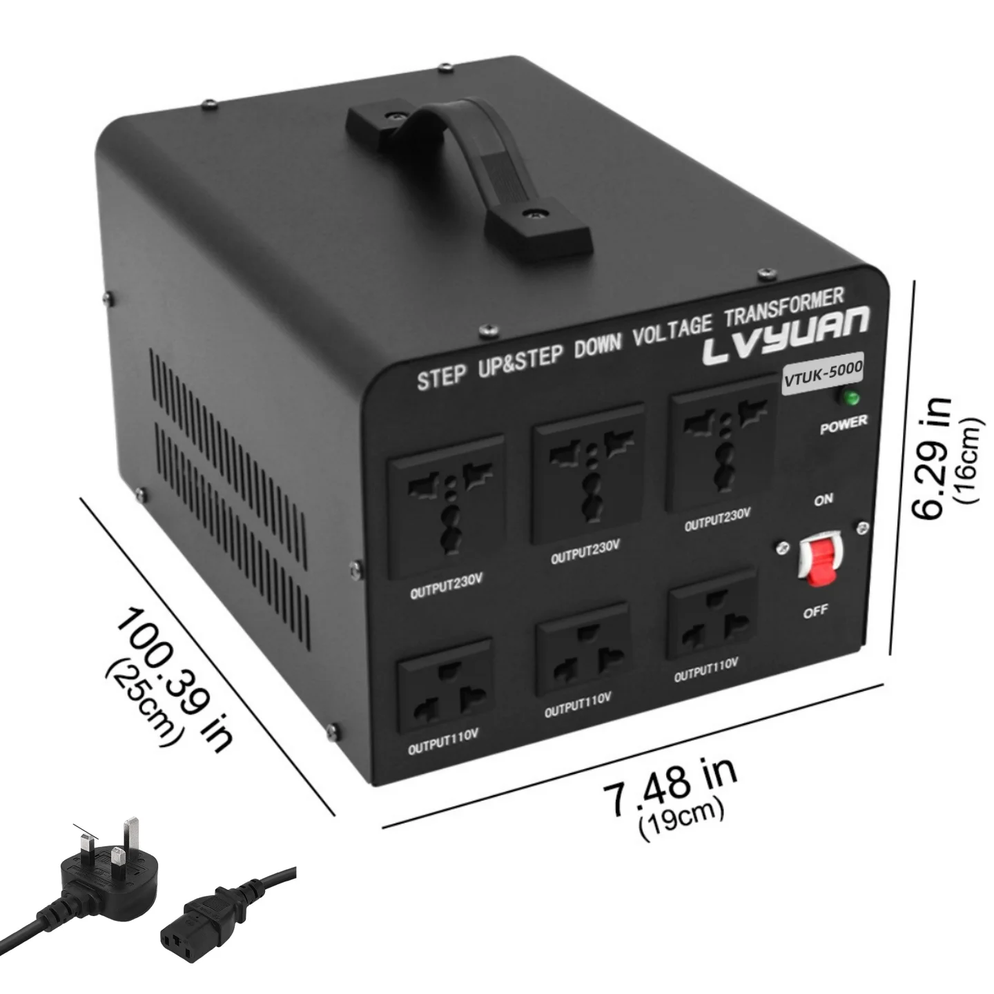110V 220V voltage transformer 500W-5000W power voltage converter for Foreign electrical equipment voltage step up/step down