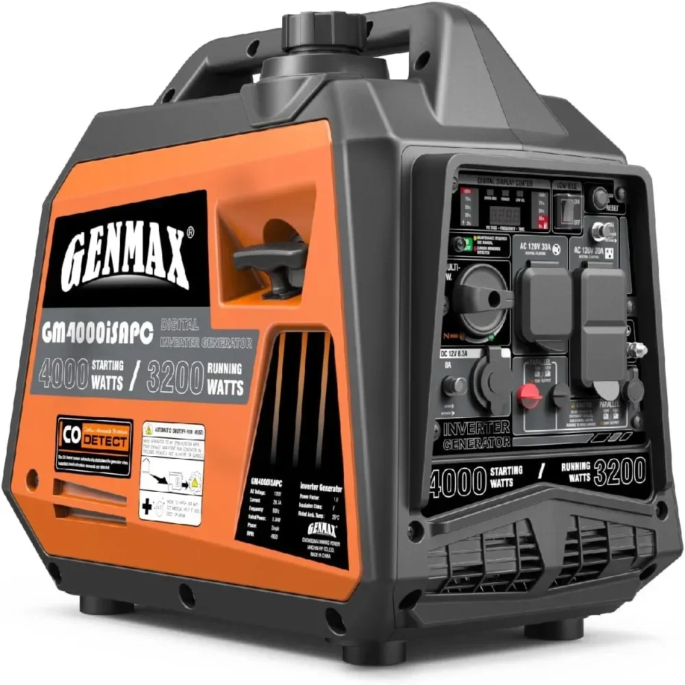 

Generator，EPA Compliant, Eco-Mode Feature, Ultra Lightweight for Backup Home Use & Camping