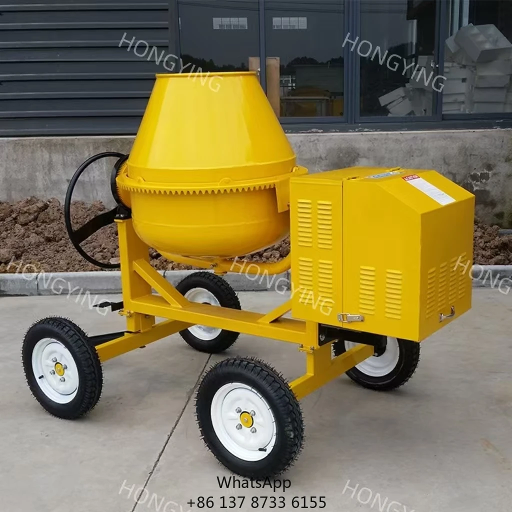 Portable Electric Mini Motor-driven Diesel Concrete Mixer Cement Mixer