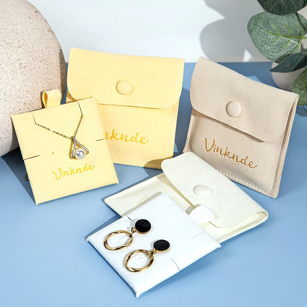 

Мешочки для упаковки ювелирных изделий из микрофибры с возможностью нанесения логотипа, 6x6 см, с карточкой, органайзеры для путешествий, для женщин, для сережек, колец, ожерелий