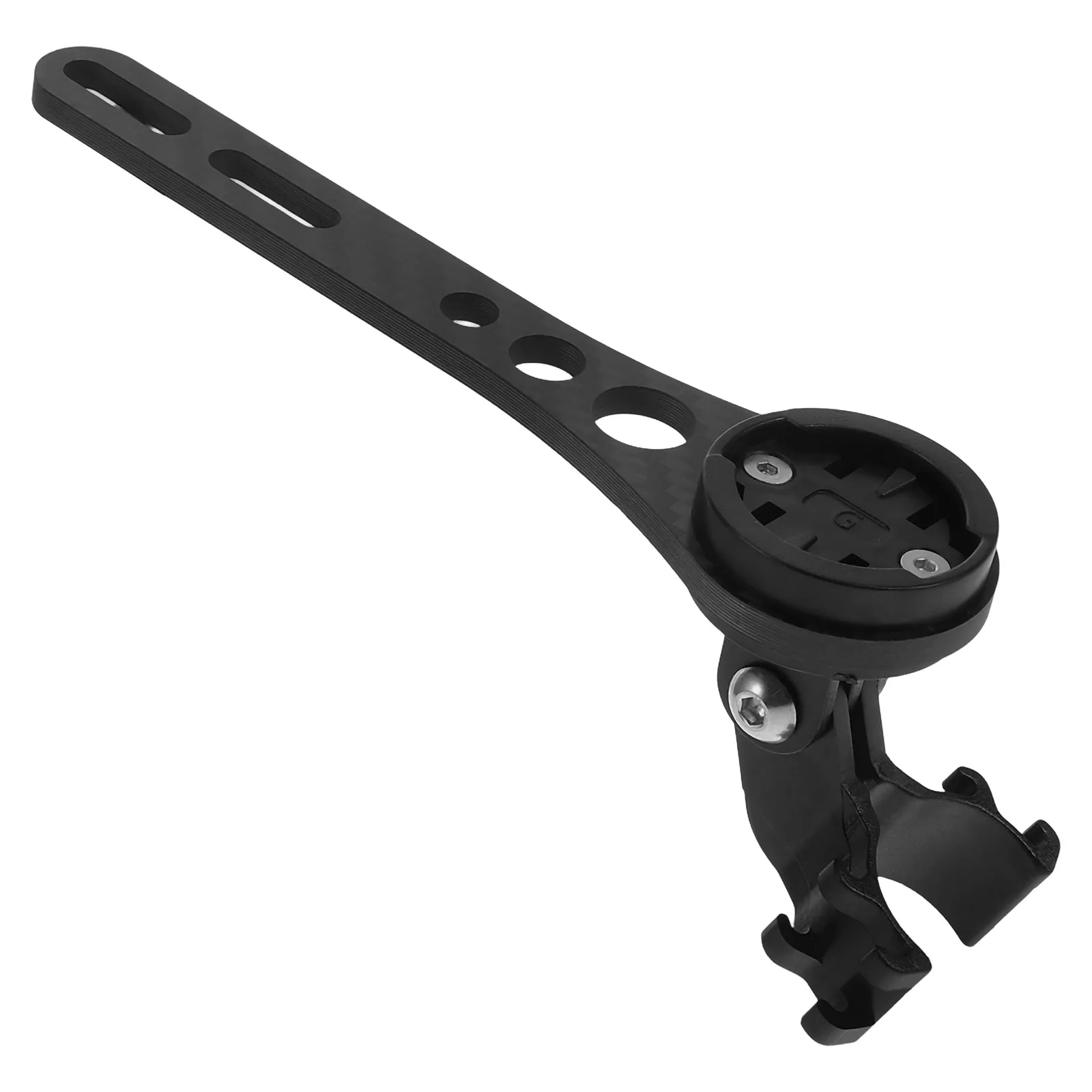 

Carbon Fiber Bike Computer Mount Holder Black Lightweight Stable Cycling Accessories Camera Adapter For Mountain Bikes bike