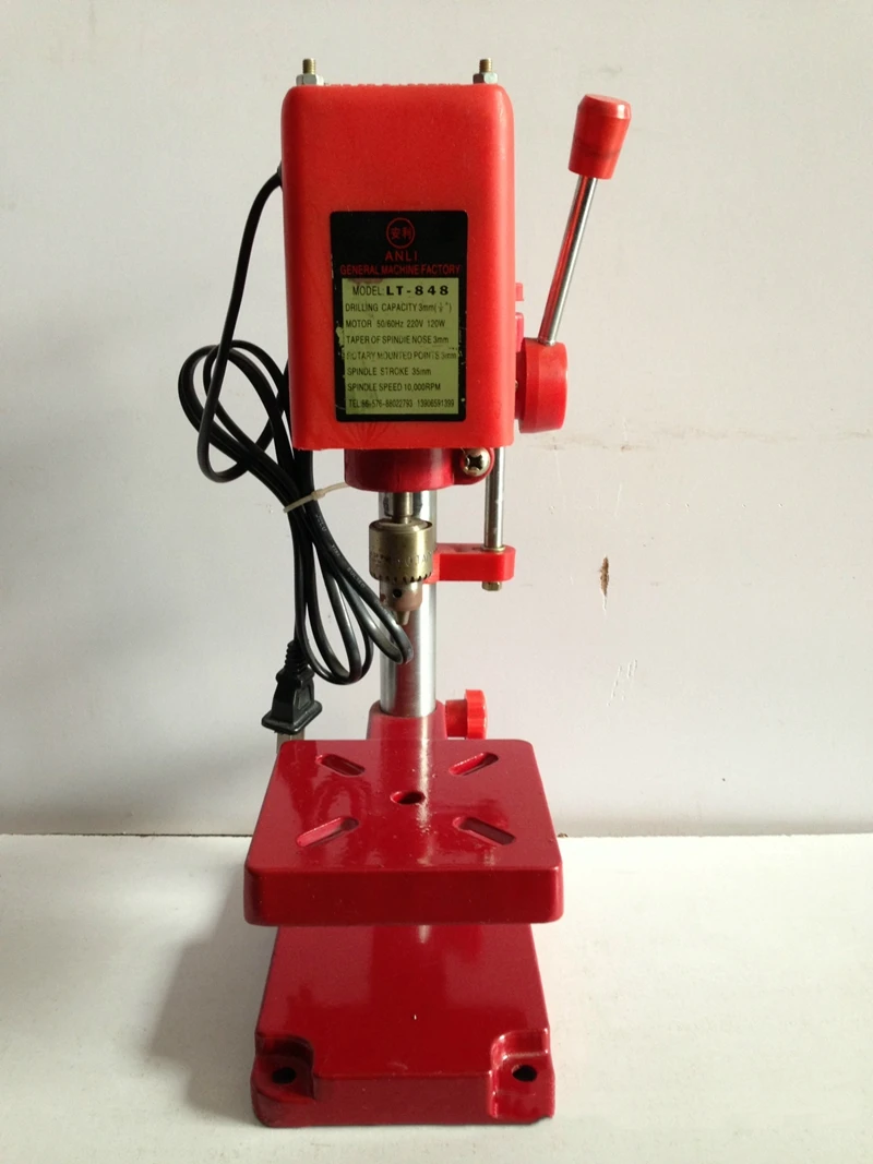 4mm small table drill micro high speed table drill mini stepless speed regulation small table drill