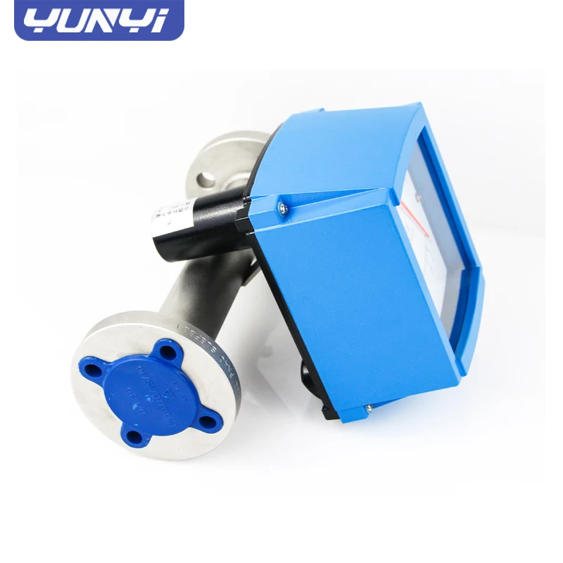 

China Vertically Mounted Metal Tube Rotameter Liquid Gas Flow Meter diesel Meter Flow Meter